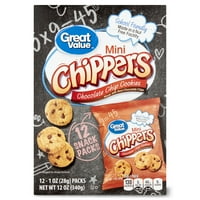 Nagyszerű Mini Chippers Chocolate Chip Cookies, Oz, Count