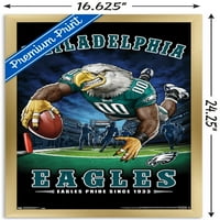 Philadelphia Eagles-End Zone Fal Poszter, 14.725 22.375