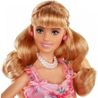 Barbie Születésnapi kívánságok baba félig fel frizura & rózsaszín ruha