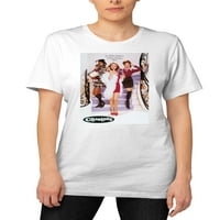 Clueless női juniorok poszter rövid ujjú grafikus póló
