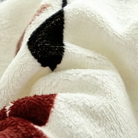 King Sherpa gyapjú ágy takaró, téli meleg nehéz takaró, 79 x91