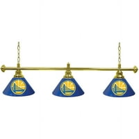Golden State Warriors NBA 3-Shade Biliard Lámpa
