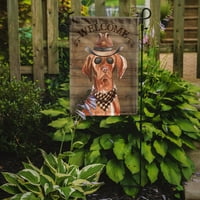 Carolines kincsek CK6334GF Vizsla ország kutya zászló kert mérete kicsi, többszínű