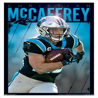 Carolina Panthers - Christian McCaffery Wall Poster, 22.375 34