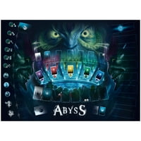 Abyss Playmat, Bombyx, Gigantic Grign Color Playmat Abyss játékkal, játék -kiegészítőkkel, kompatibilis a Core Game és a Leviathan