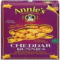 Annie otthoni Annies Cheddar Bunnies sült kekszet, 7. oz