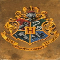 A varázslóvilág: Harry Potter - Roxfort Crest Wall poszter, 22.375 34