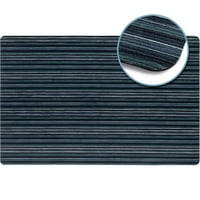 SoHome sima lépés csíkos Mosógépben mosható alacsony profilú foltálló Csúszásmentes sokoldalú segédprogram Konyhai szőnyeg, kék