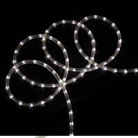 100ft tiszta fehér LED karácsonyi kötél fények