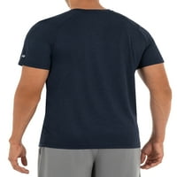 Russell férfiak és nagy férfiak aktív pólója, 2-csomag, akár 5xl méretű