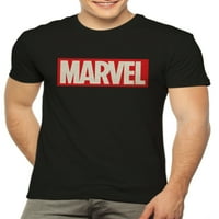 Marvel logó férfi és nagy férfi grafikus póló