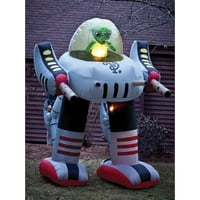 Idegen Robot 8 ' Airblown Halloween Kiegészítő