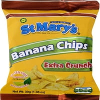Szent Mária banán chips extra ropogós 20pk