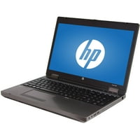 Használt HP Fekete 15.6 ProBook 6560b Laptop Intel Core i processzorral, 8 GB memóriával, 750 GB merevlemezzel és Windows Pro-val
