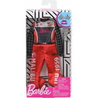 Barbie ruhák karrier ruhát Barbie baba, Racecar vezető Jumpsuit trófea