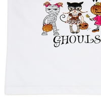 Módja annak, hogy megünnepeljük a lányok Squad Ghouls grafikus Hosszú ujjú póló, méretek 4-18