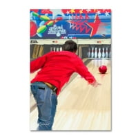 A MacNeil Studio védjegye képzőművészet „bowling” vászon művészete