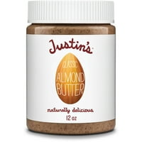 Justin Klasszikus, Nem keverhető gluténmentes mandulavaj, oz műanyag edény