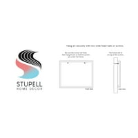 Stupell Industries változatos kerek Modern formák grafika szürke Keretes művészet nyomtatás Wall Art, Design Michael Tienhaara