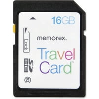 Memore TravelCard GB osztály SDHC, csomag