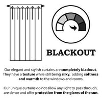 DesignArt 'Moods Sárga XVIII' Glam Blackout függöny panel