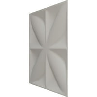 Ekena Millwork 5 8 W 5 8 H Alexa Endurawall dekoratív 3D -s fali panel, Ultracover Satin Hunt Club Green