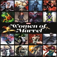 Marvel-nők Marvel-rács fali poszter, 14.725 22.375