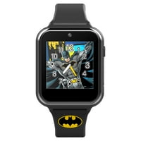 Képregények Batman Unise gyermek iTime interaktív intelligens óra fekete szilikon szíjjal