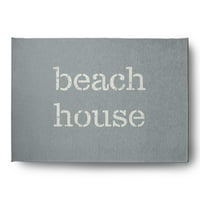 Egyszerűen Daisy 5 '7' Beach House Tengeri Chenille szőnyeg, szép szürke