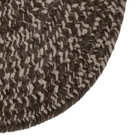 Jobb trendek Zsenília Tweed Poliészter 24 72 fonott szőnyeg, beltéri használatra, felnőtt számára-galamb gesztenye