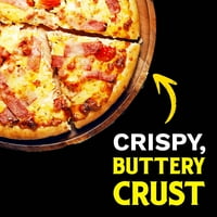Sírkő vékony kéreg kanadai szalonna fagyasztott pizza 19.6oz