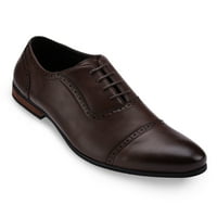 Galéria Seven Captoe Design Oxford Shoes Férfiak