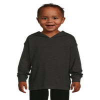 Garanimals kisgyermek fiú hosszú ujjú kapucnis póló, 3 csomag, méretek 12m-5t