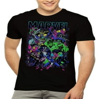Marvel karakterek csoportja grafikus póló, 3xl méretű
