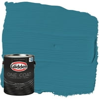 Glidden One Coat, belső festék + alapozó, kaland, tojáshéj-kivitel, gallon Scotchblue festő szalagjával, eredeti többcélú, .94in
