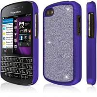 Az Empire Glitz vékony fit tok a BlackBerry Q10-hez, pontozott csillogó glam lila