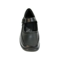 Órás kényelem nicole széles szélességű professzionális karcsú cipő fekete 9.5