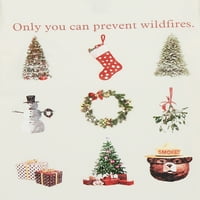 Grayson Social Girls Christmas Wildfire grafikus póló, méretek 7-18