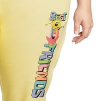Friends Juniors plusz méretű grafikus kocogó nadrág