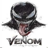 Marvel Venom: legyen vérontás-illusztráció Nyelvfal poszterrel, 14.725 22.375
