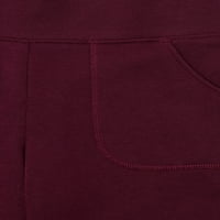 Athletic Works Girls Core Fleece Sweatpants, 2-Csomag, Méretek 4 - & Plusz