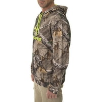 Realtree férfi camo előadás gyapjú kapucnis pulóver