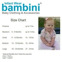 Bambini unis csecsemő pólók és rövidnadrág