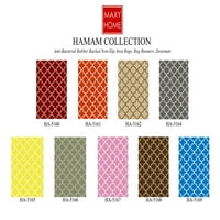 Maxy Home Hamam Collection HA-Gumi hátsó futó szőnyeg-by - 3'x10'