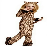 Fun World FW114972LG lány szép leopárd Jelmez-nagy