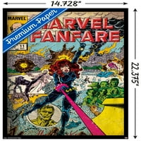 Marvel Comics-Fekete Özvegy-Marvel Fanfare Fali Poszter, 14.725 22.375