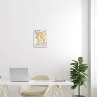 Absztrakt Tigris Geometriai Minta Állatok & Rovarok Grafika Fehér Keretes Művészet Nyomtatás Wall Art