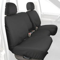 Covercraft Custom-Fit hátsó-második ülés pad SeatSaver üléshuzatok-Polycotton Szövet, faszén fekete illik válassza:, CHEVROLET