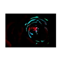 Eva Bane 'Neon Glow a sötétben 01' vászon művészet