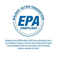 Walker Exhaust Ultra EPA katalizátor integrált Kipufogócsonkkal illeszkedik select: 2007-MITSUBISHI OUTLANDER